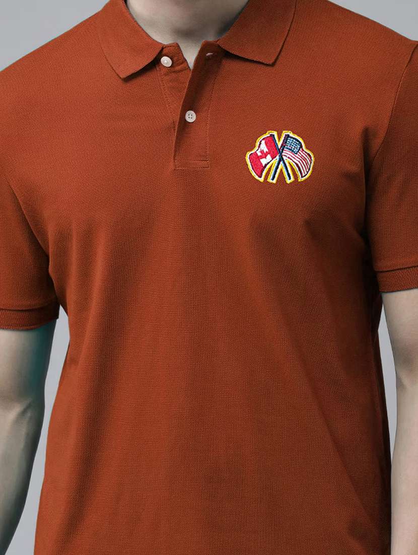 men short sleeves plain polo t-shirt - 21707911 -  Standard Image - 4