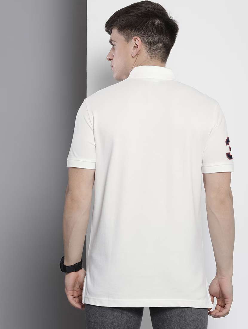 men short sleeves plain polo t-shirt - 21707913 -  Standard Image - 1