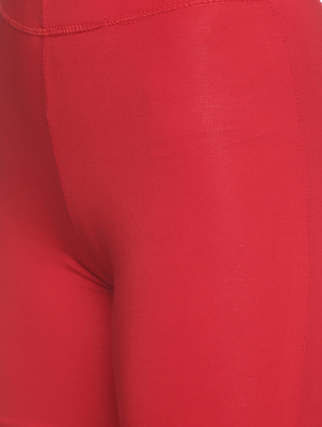 women mid rise solid cycling shorts - 21708581 - Standard Image - 4