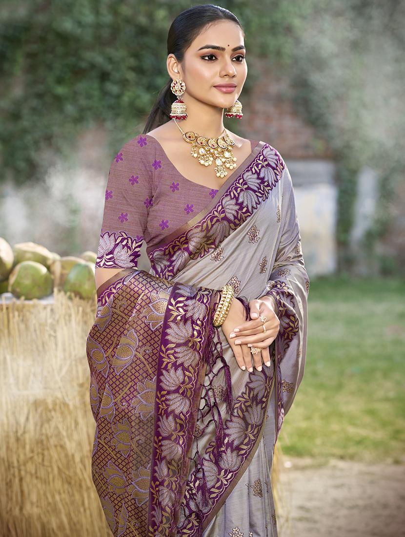women self design banarasi saree with blouse - 21708838 - Standard Image - 1