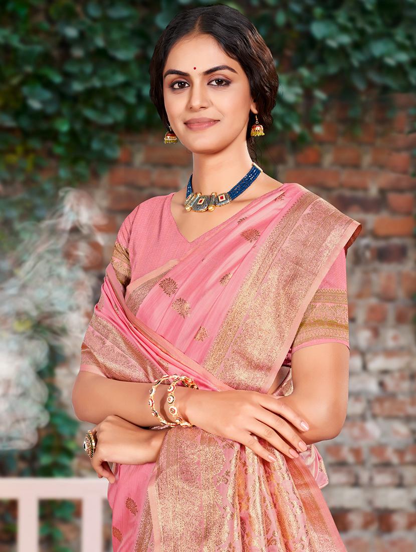 women self design banarasi saree with blouse - 21708933 - Standard Image - 1