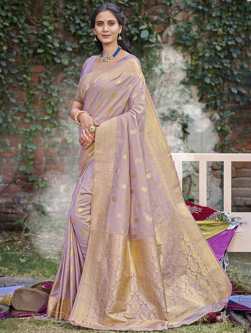 women self design banarasi saree with blouse - 21708934 -  Zoom Image - 0