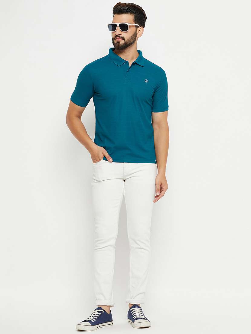 men short sleeves regular fit polo t-shirt - 21709044 -  Standard Image - 4