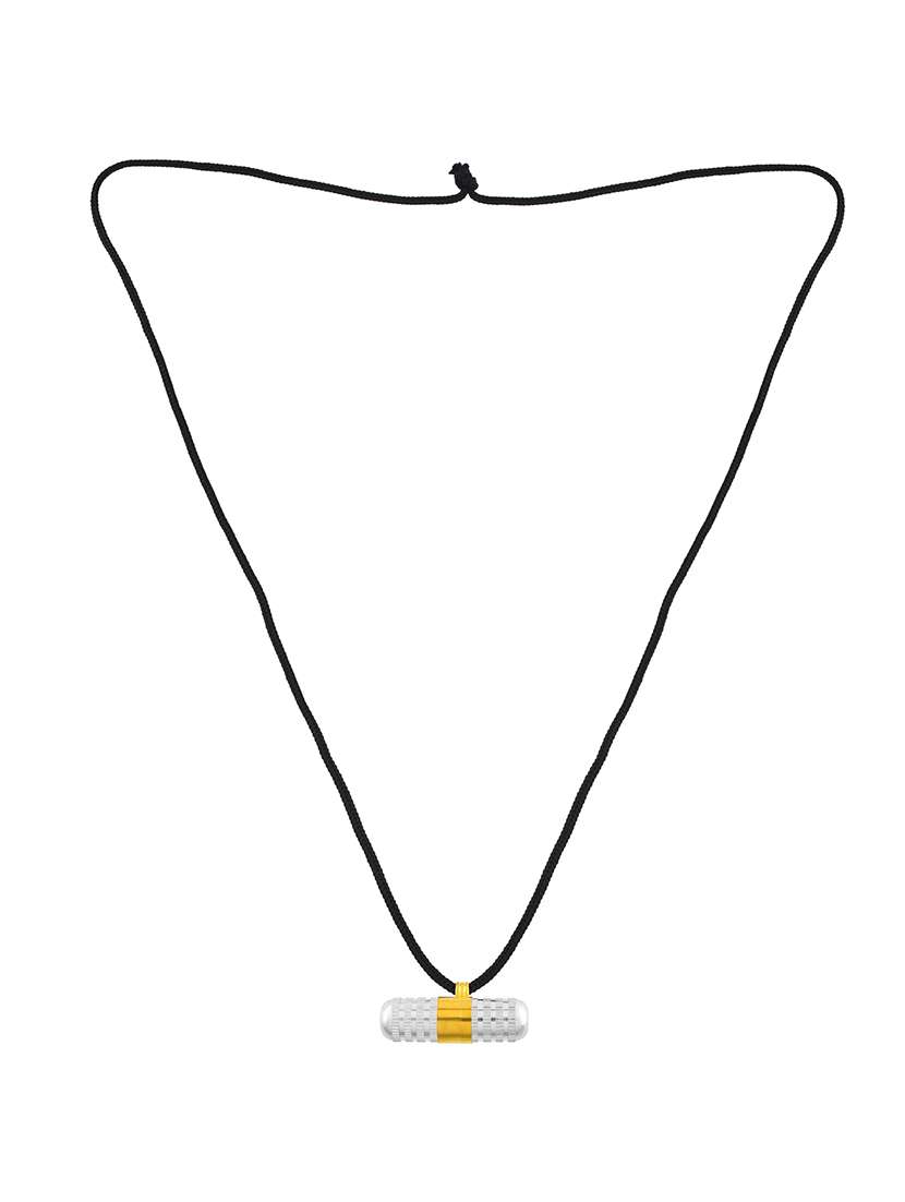 men silver plated openable tabij pendant - 21709283 -  Standard Image - 1