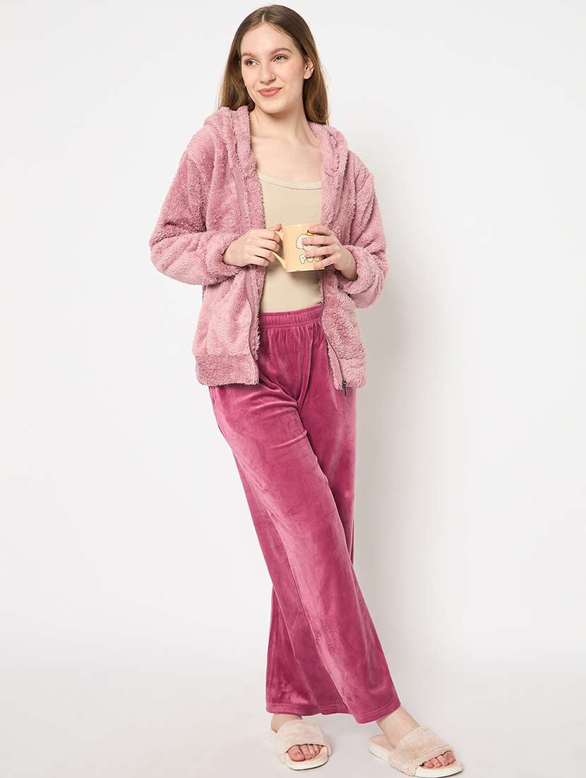 women long sleeves plain sweatshirt - 21709284 - Standard Image - 4