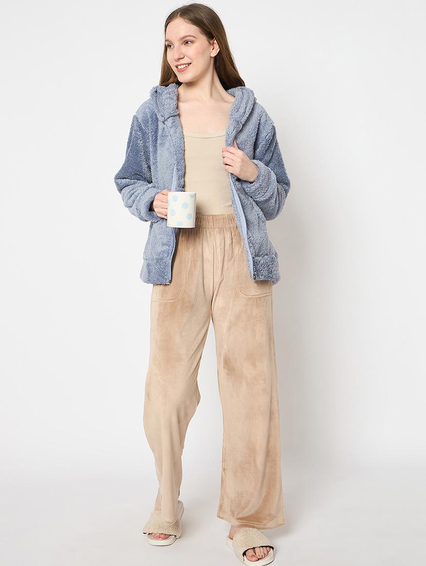 women long sleeves plain sweatshirt - 21709286 - Standard Image - 4