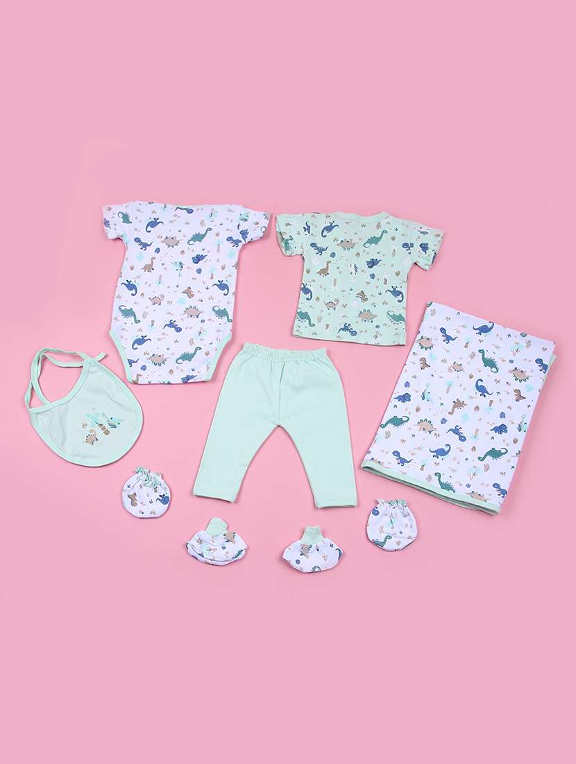 infant dinosaur print clothing set - 21709631 -  Standard Image - 1