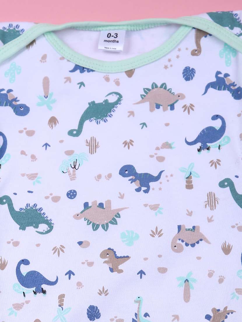 infant dinosaur print clothing set - 21709631 - Standard Image - 4