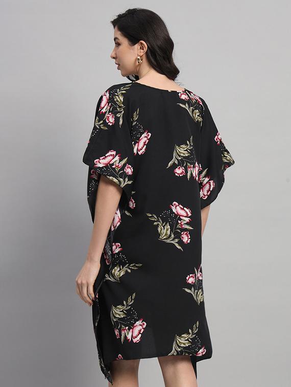women printed relaxed fit kaftan dress - 21709744 -  Standard Image - 1