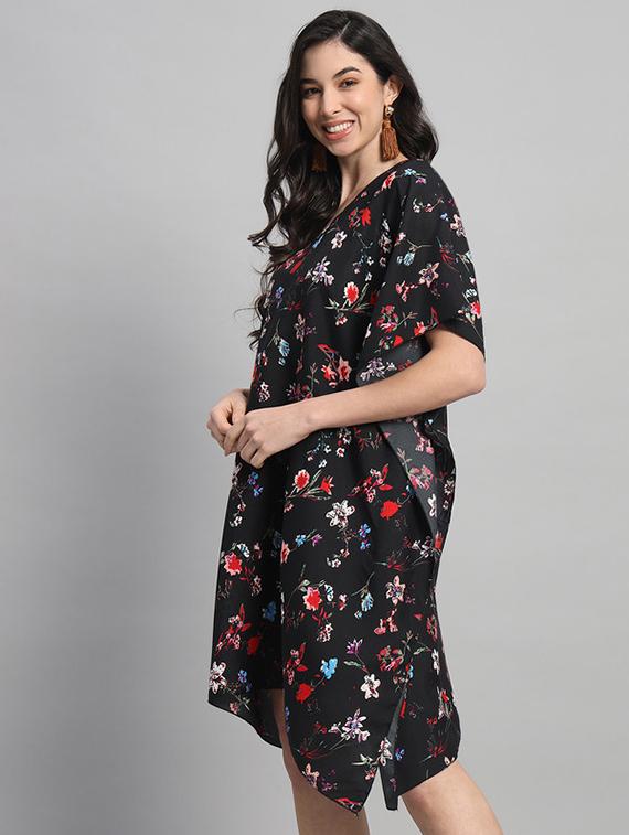 women printed relaxed fit kaftan dress - 21709745 -  Standard Image - 1