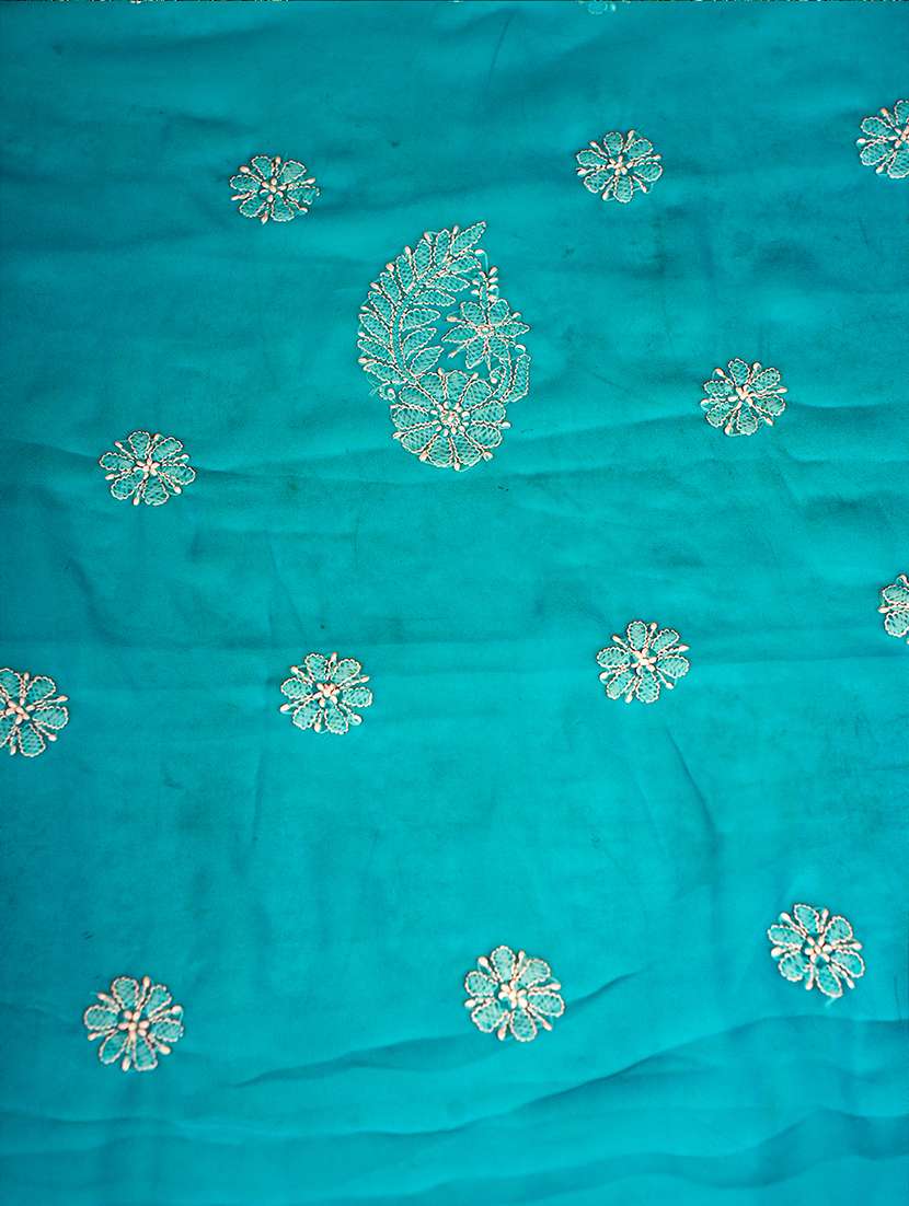 women chikankari work unstitched suit - 21710147 - Standard Image - 4
