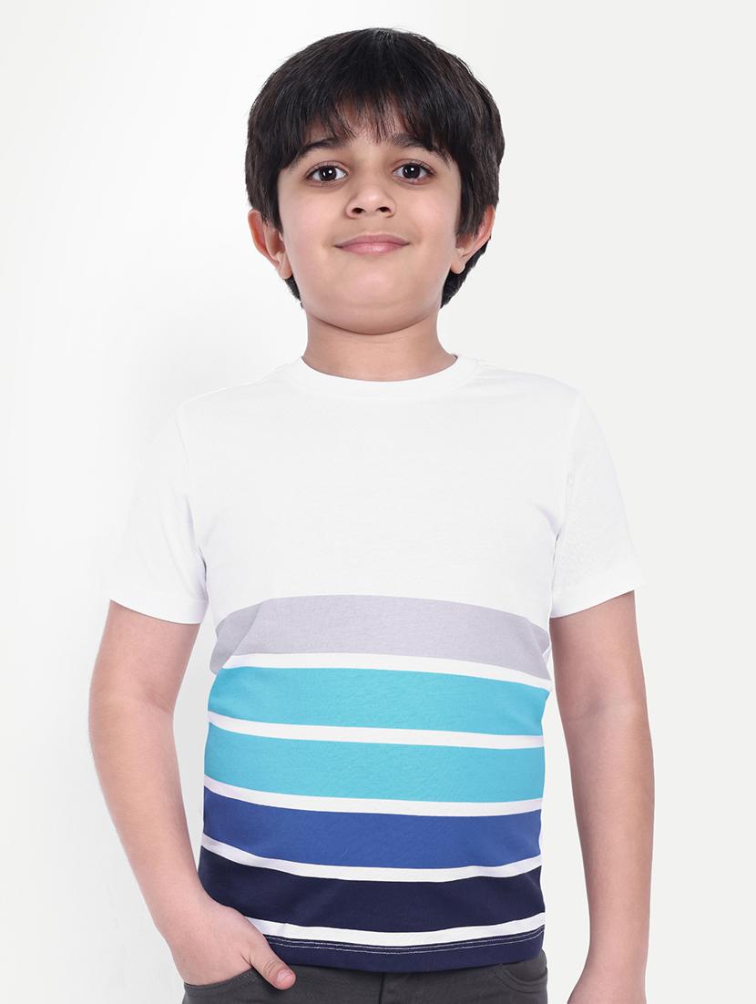 boys stripes short sleeve t-shirt