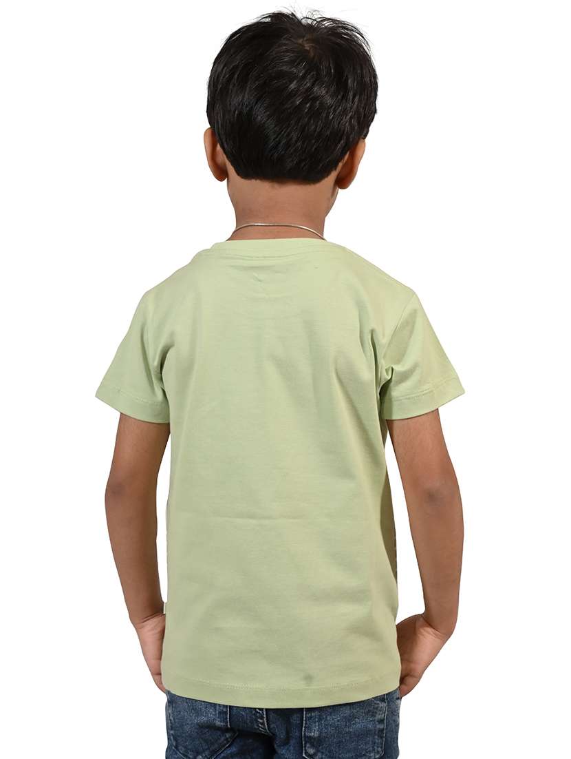 boys printed round neck t-shirt - 21710170 -  Standard Image - 1