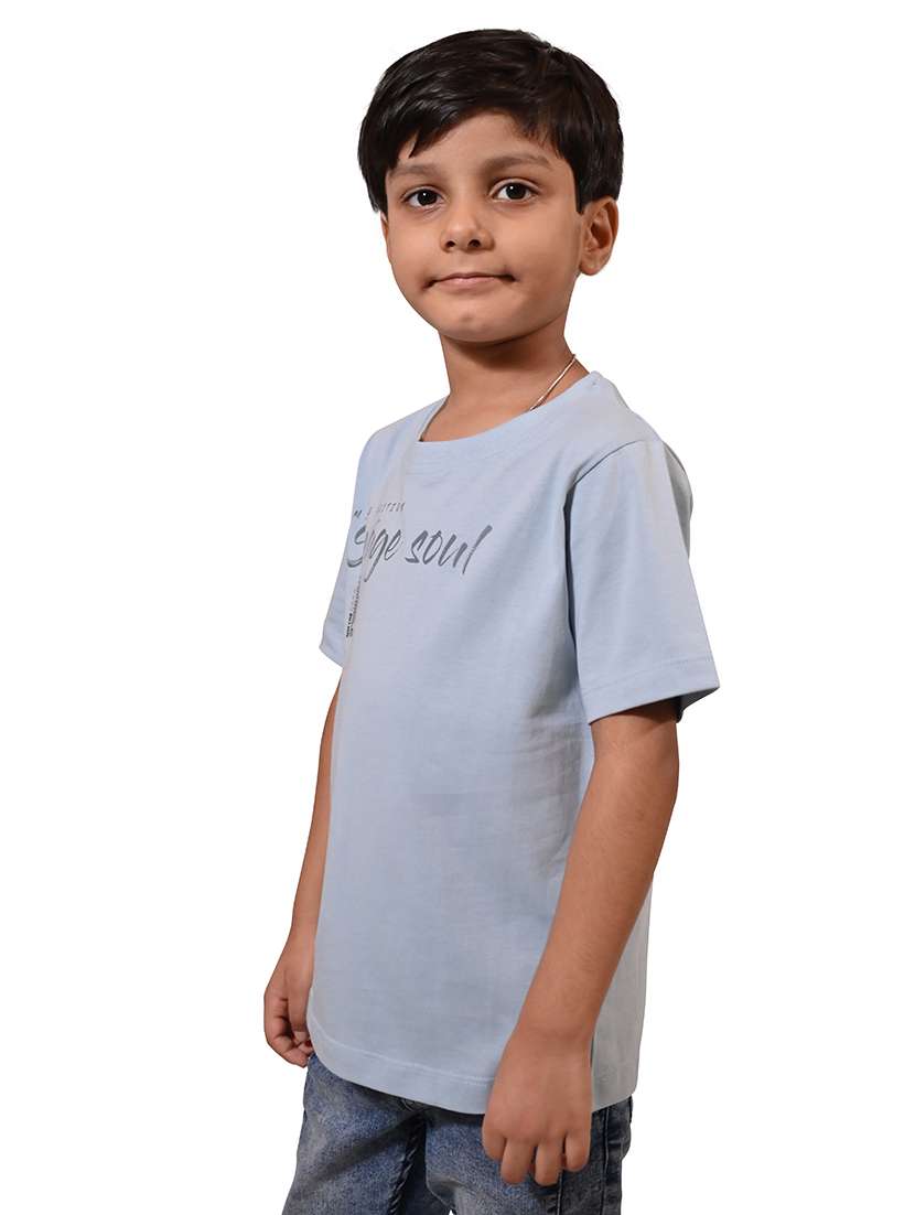 boys printed round neck t-shirt - 21710171 -  Standard Image - 1