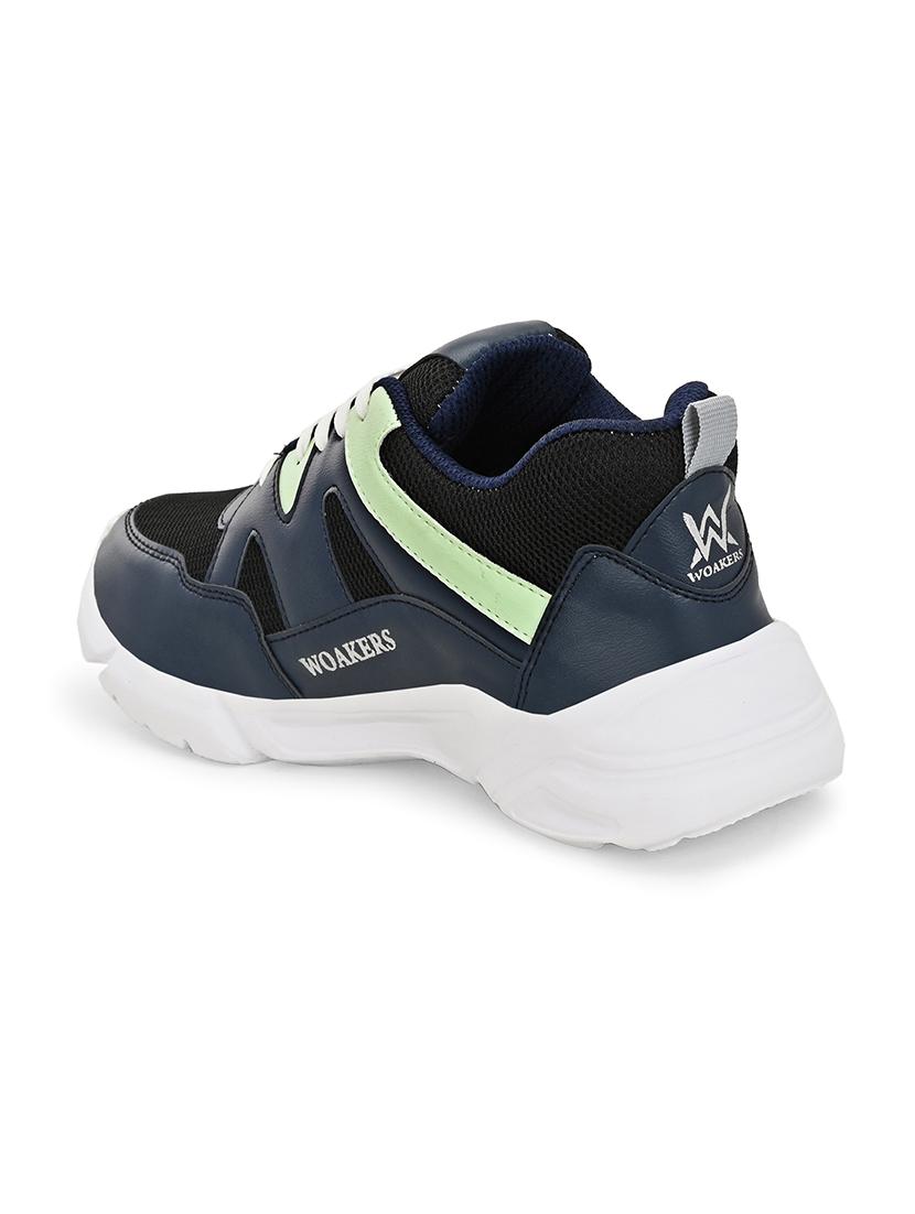 men color block running sport shoes - 21710341 - Standard Image - 4