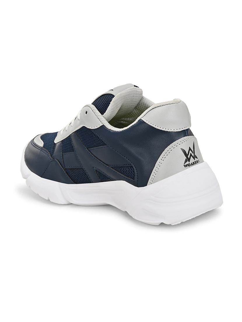 men color block running sport shoes - 21710342 - Standard Image - 4