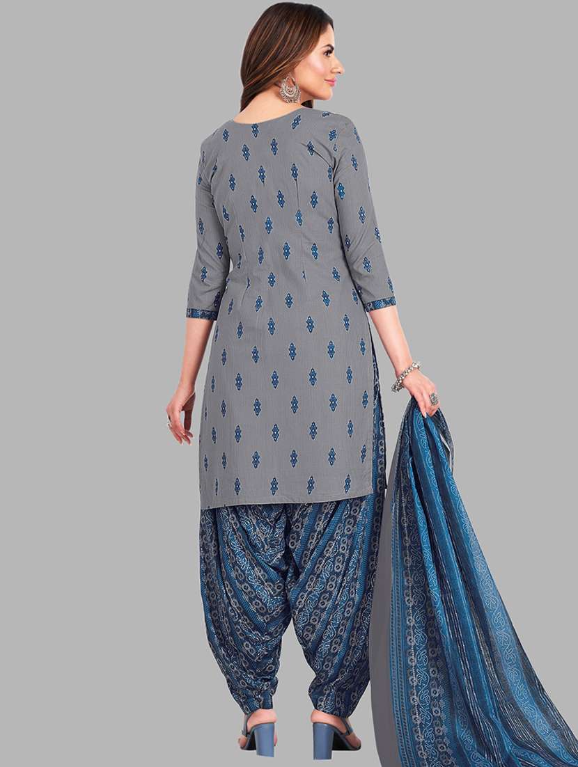 women printed 3-piece unstitched dress material - 21710746 - Standard Image - 1
