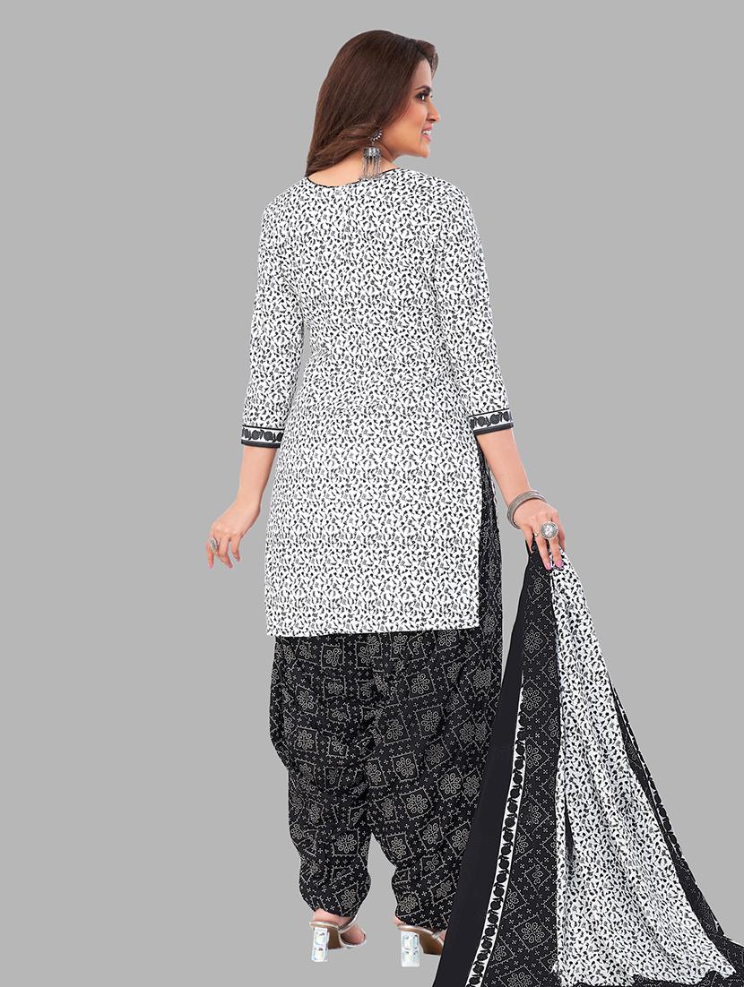 women printed 3-piece unstitched dress material - 21710793 - Standard Image - 1