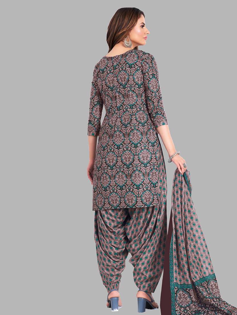 women printed 3-piece unstitched dress material - 21710802 -  Standard Image - 1