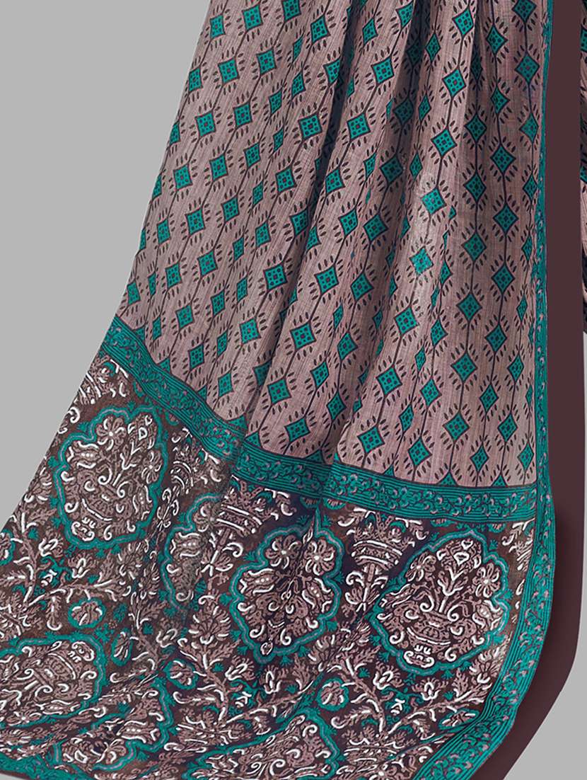 women printed 3-piece unstitched dress material - 21710802 -  Standard Image - 4