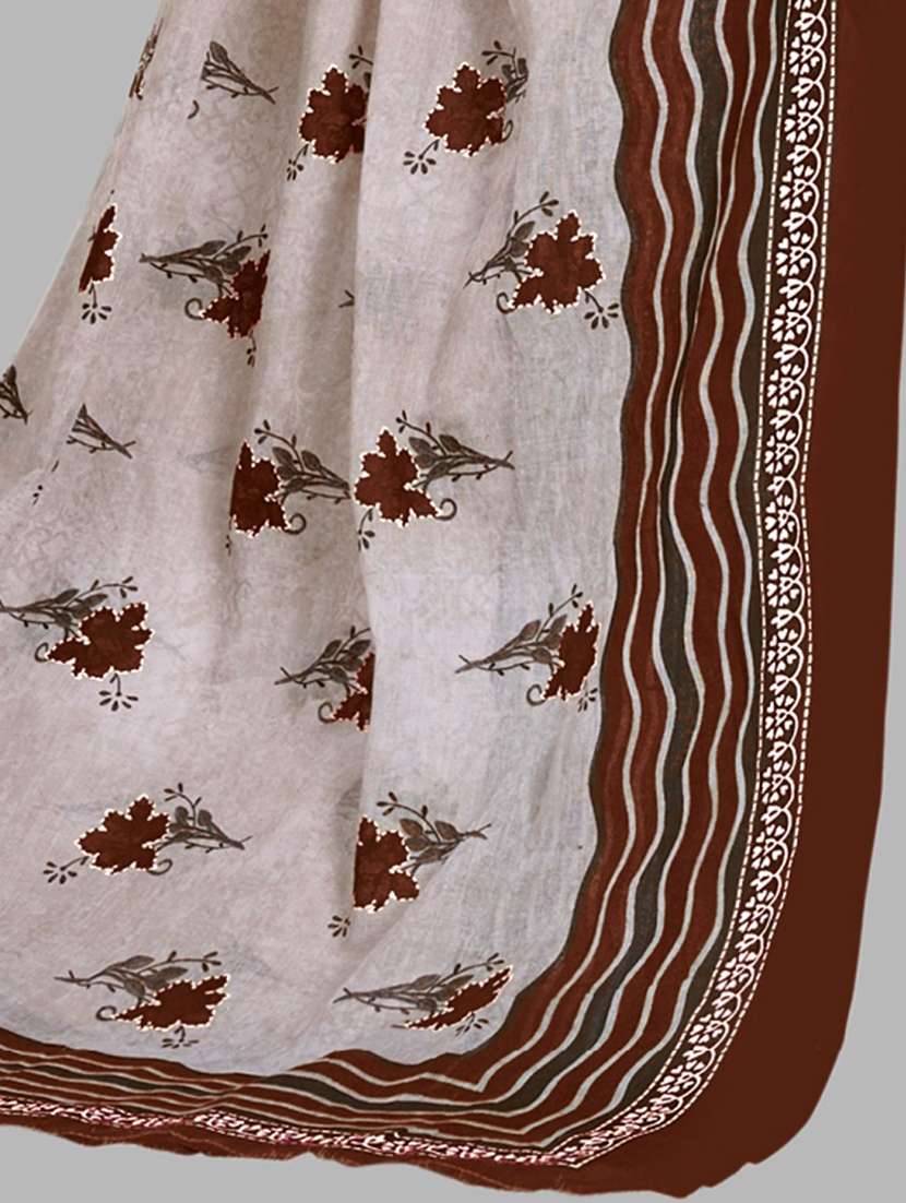 women printed 3-piece unstitched dress material - 21710803 -  Standard Image - 4