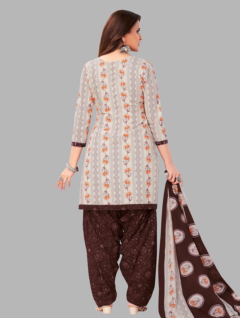 women printed 3-piece unstitched dress material - 21710806 -  Standard Image - 1