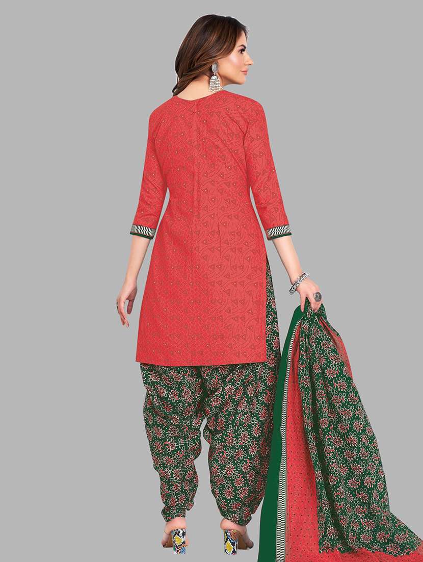 women printed 3-piece unstitched dress material - 21710808 - Standard Image - 1