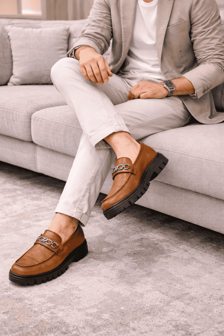 men slip on horsebit loafers - 21710812 -  Standard Image - 6