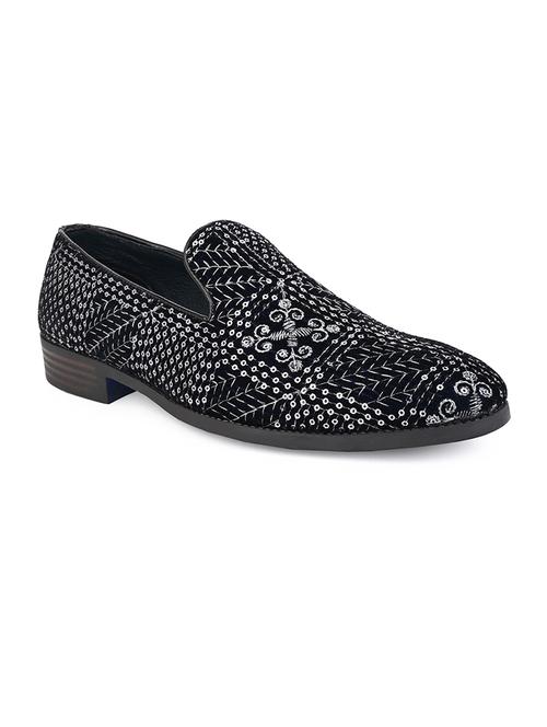 men embellished slip on moccasins - 21710839 - Standard Image - 0