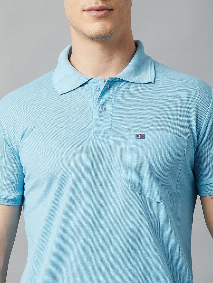 men short sleeves plain polo t-shirt - 21710904 - Standard Image - 4