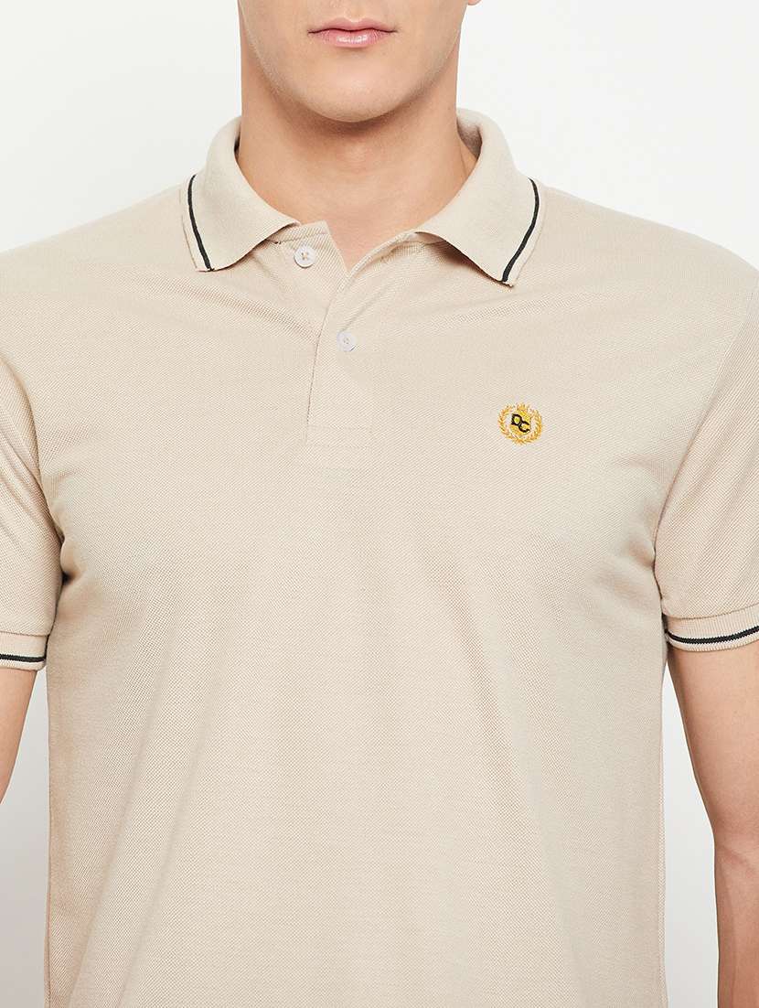 men short sleeves plain polo t-shirt - 21710914 -  Standard Image - 4