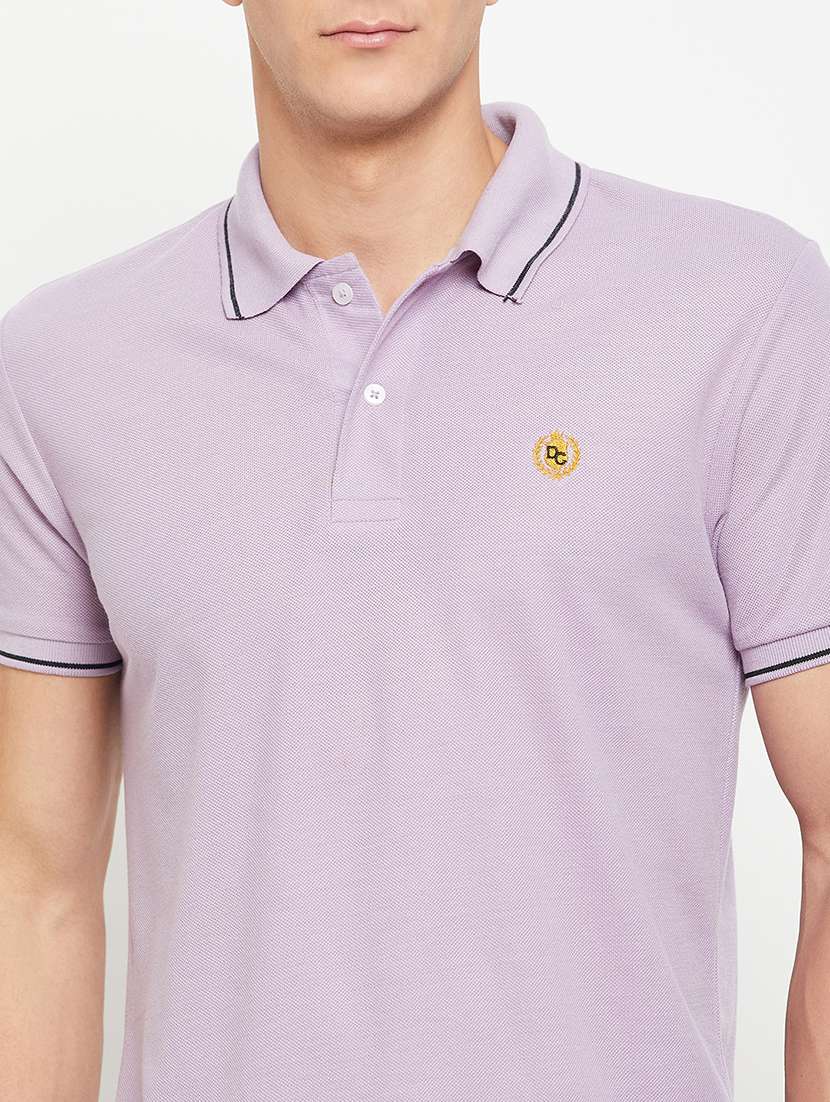 men short sleeves plain polo t-shirt - 21710917 -  Standard Image - 4