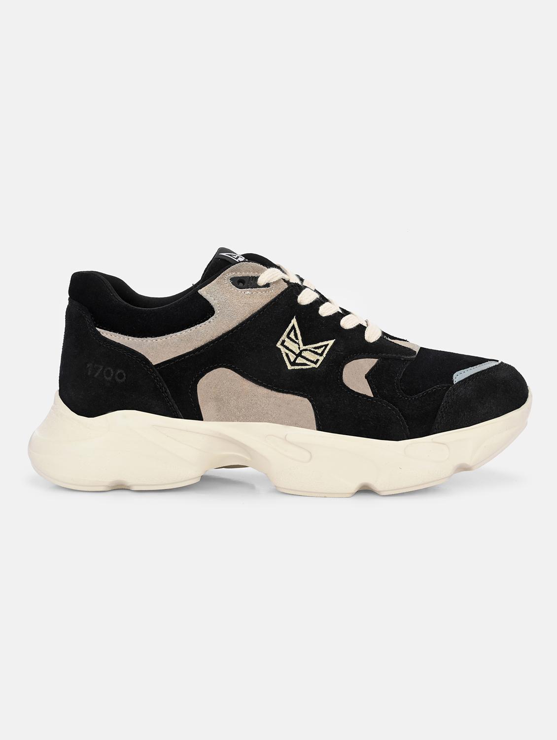men black lace up casual shoes - 21710946 - Standard Image - 1