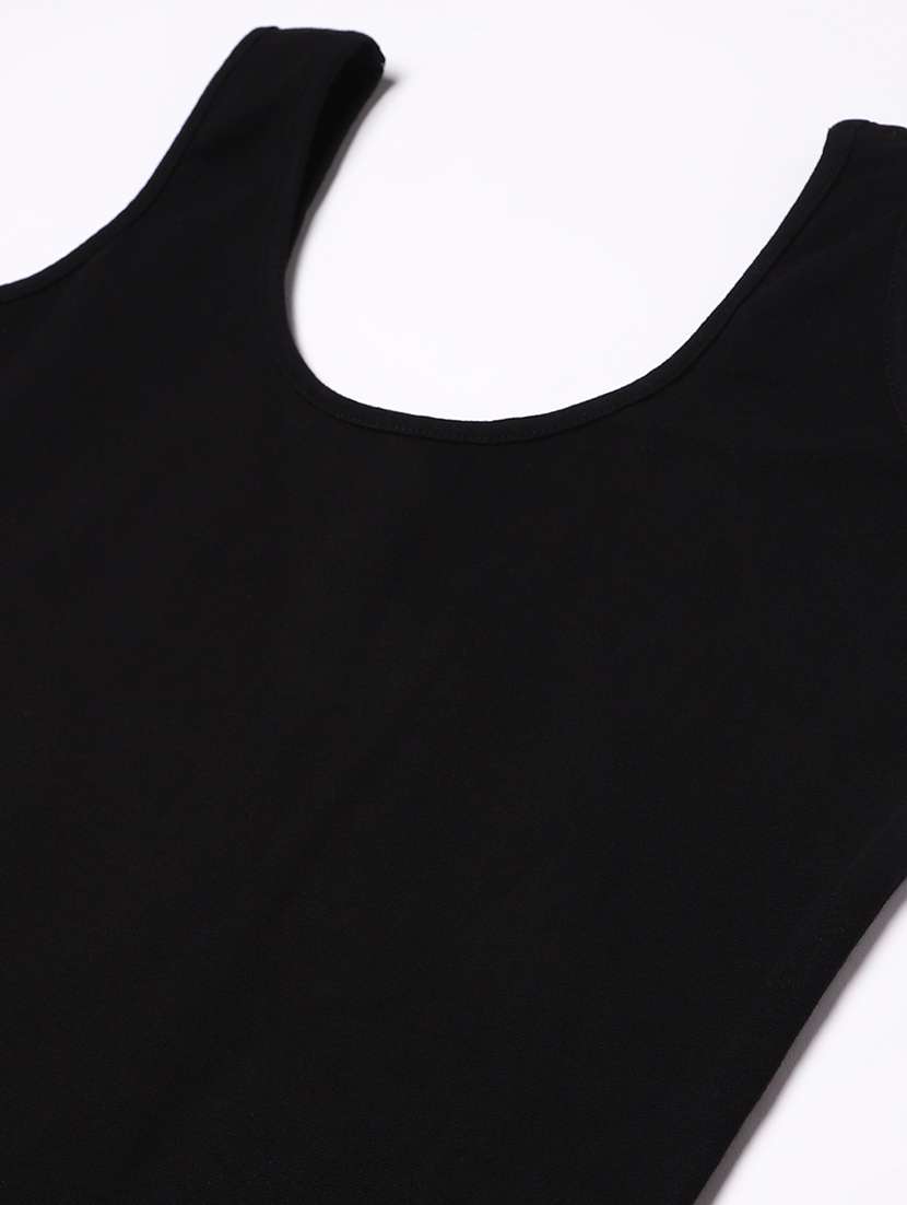 women solid sleeveless bodycon dress - 21711102 -  Standard Image - 4