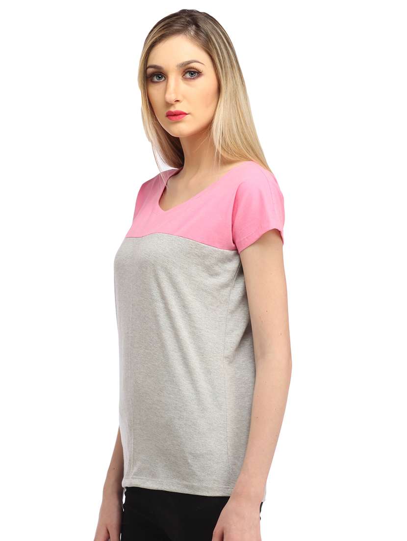 multi colored cotton regular top - 21711298 -  Standard Image - 1
