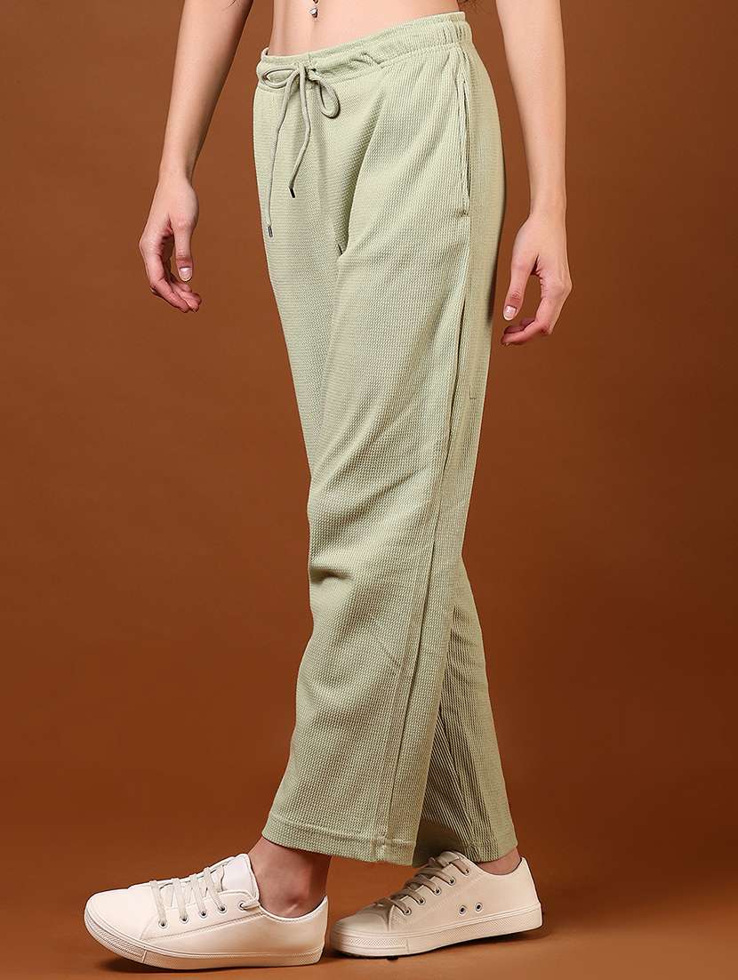 women neo mint solid mid rise track pant - 21711677 - Standard Image - 1