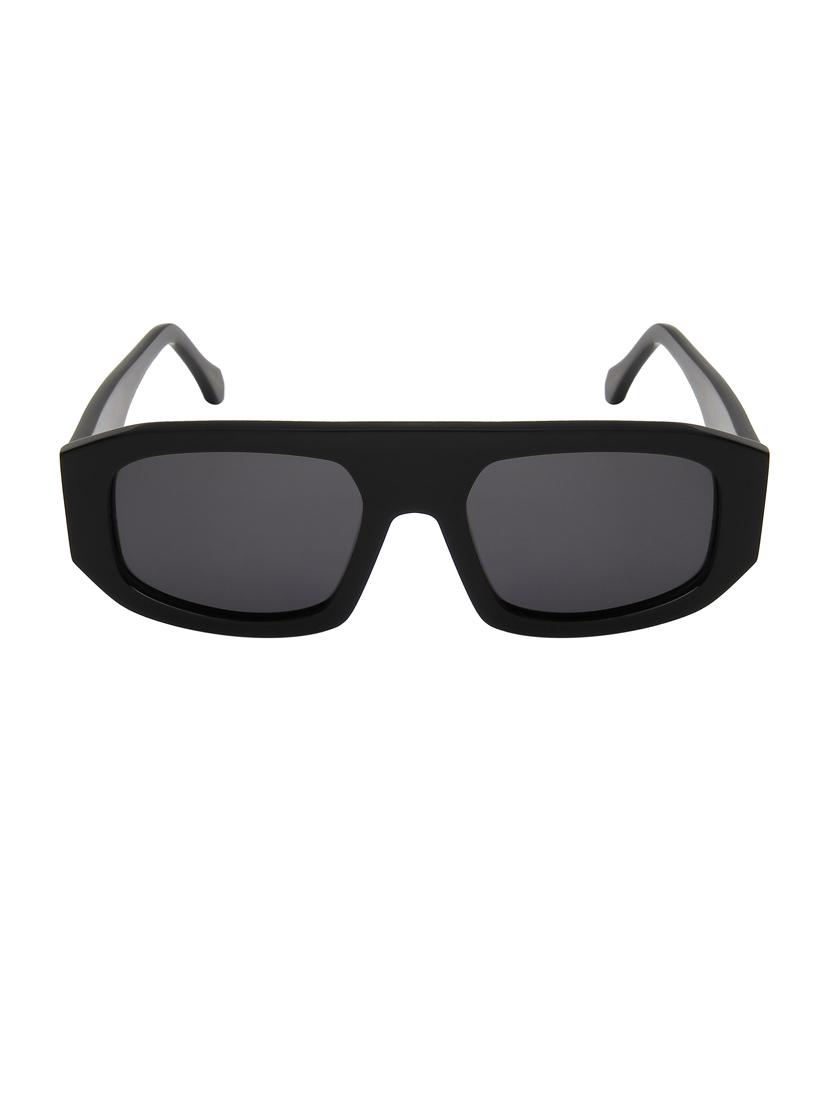 ted-smith unisex black premium italian acetate sunglasses with  polarized lenses for men & women - 21711826 -  Standard Image - 1