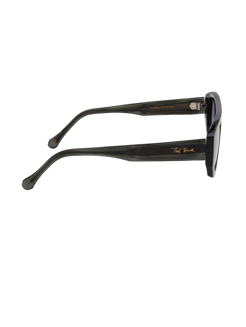 ted-smith unisex grey graded premium italian acetate sunglasses with polarized lenses for men & women - 21711827 - Standard Image - 4