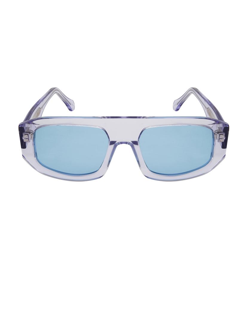 ted-smith unisex candy blue premium italian acetate sunglasses with  polarized lenses for men & women - 21711828 -  Standard Image - 1