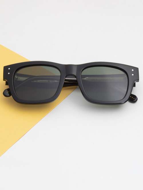 ted-smith unisex green premium italian acetate sunglasses with polarized lenses for men & women - 21711831 - Standard Image - 0