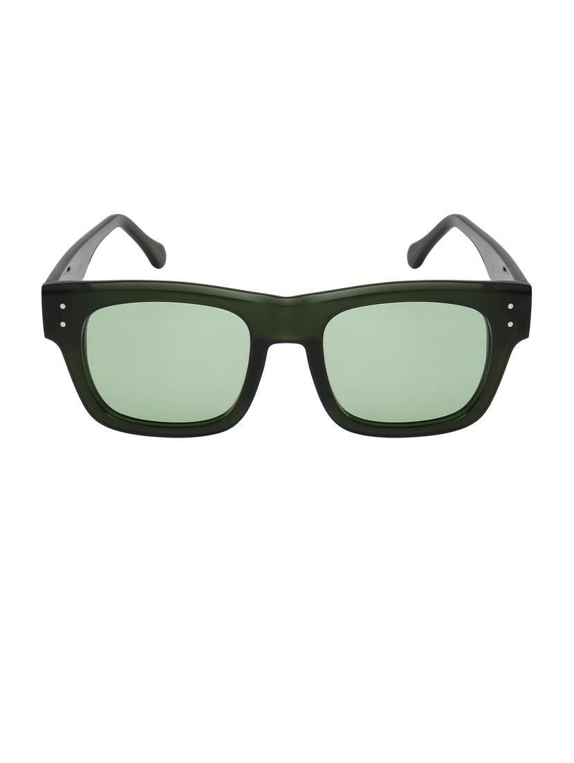 ted-smith unisex green premium italian acetate sunglasses with polarized lenses for men & women - 21711836 - Standard Image - 1