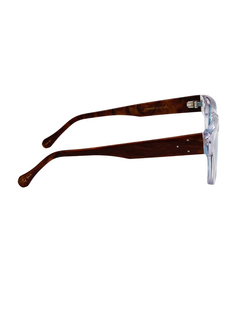 ted-smith unisex blue premium italian acetate sunglasses with polarized lenses for men & women - 21711837 - Standard Image - 4