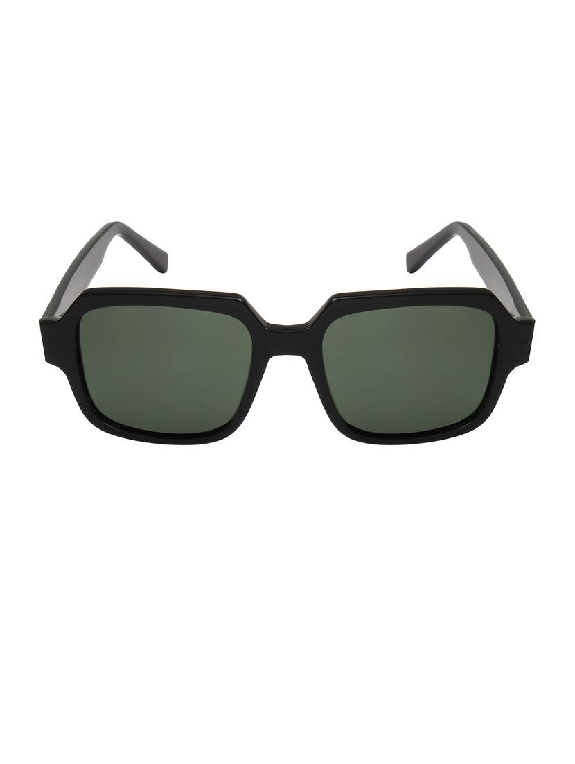 ted-smith unisex green premium italian acetate sunglasses with  polarized lenses for men & women - 21711838 -  Standard Image - 1