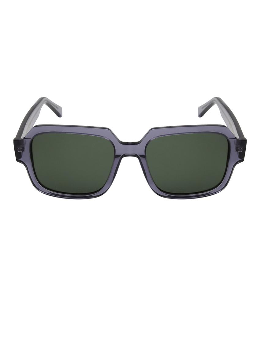 ted-smith unisex green premium italian acetate sunglasses with polarized lenses for men & women - 21711840 - Standard Image - 1