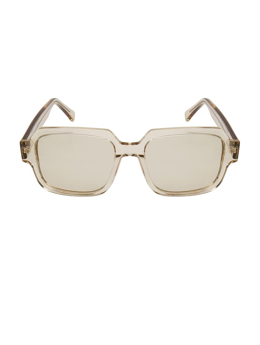 ted-smith unisex light brown premium italian acetate sunglasses with polarized lenses for men & women - 21711842 - Standard Image - 1