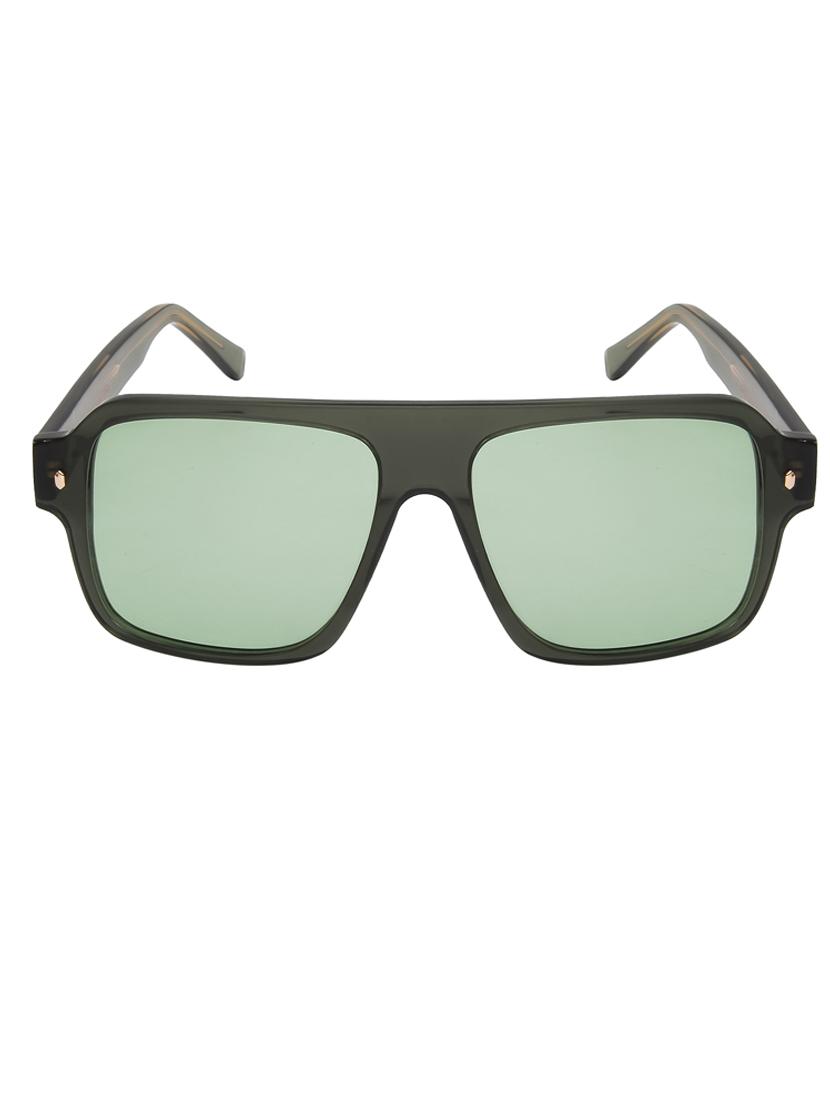 ted-smith unisex green premium italian acetate sunglasses with polarized lenses for men & women - 21711847 - Standard Image - 1