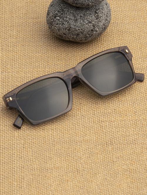 ted-smith unisex green premium italian acetate sunglasses with polarized lenses for men & women - 21711857 - Standard Image - 0