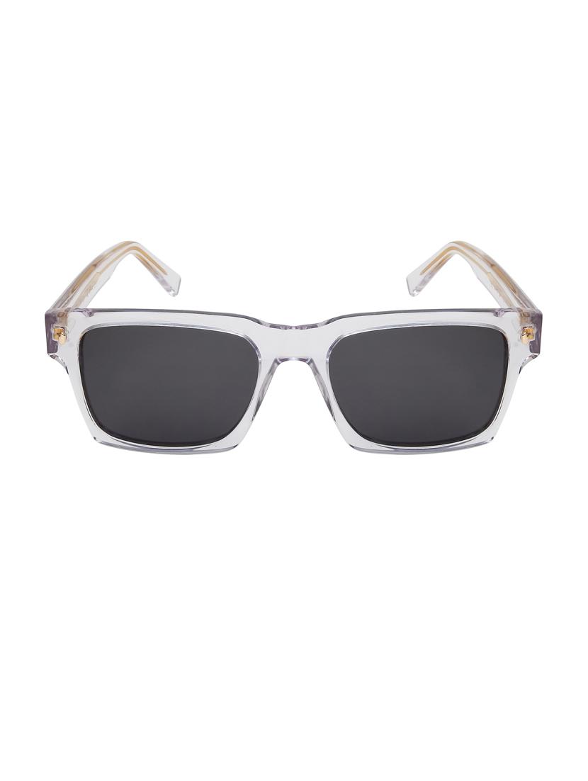 ted-smith unisex black premium italian acetate sunglasses with polarized lenses for men & women - 21711861 - Standard Image - 1
