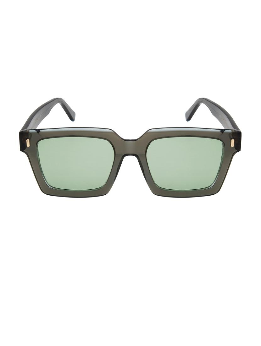 ted-smith unisex green premium italian acetate sunglasses with polarized lenses for men & women - 21711866 - Standard Image - 1