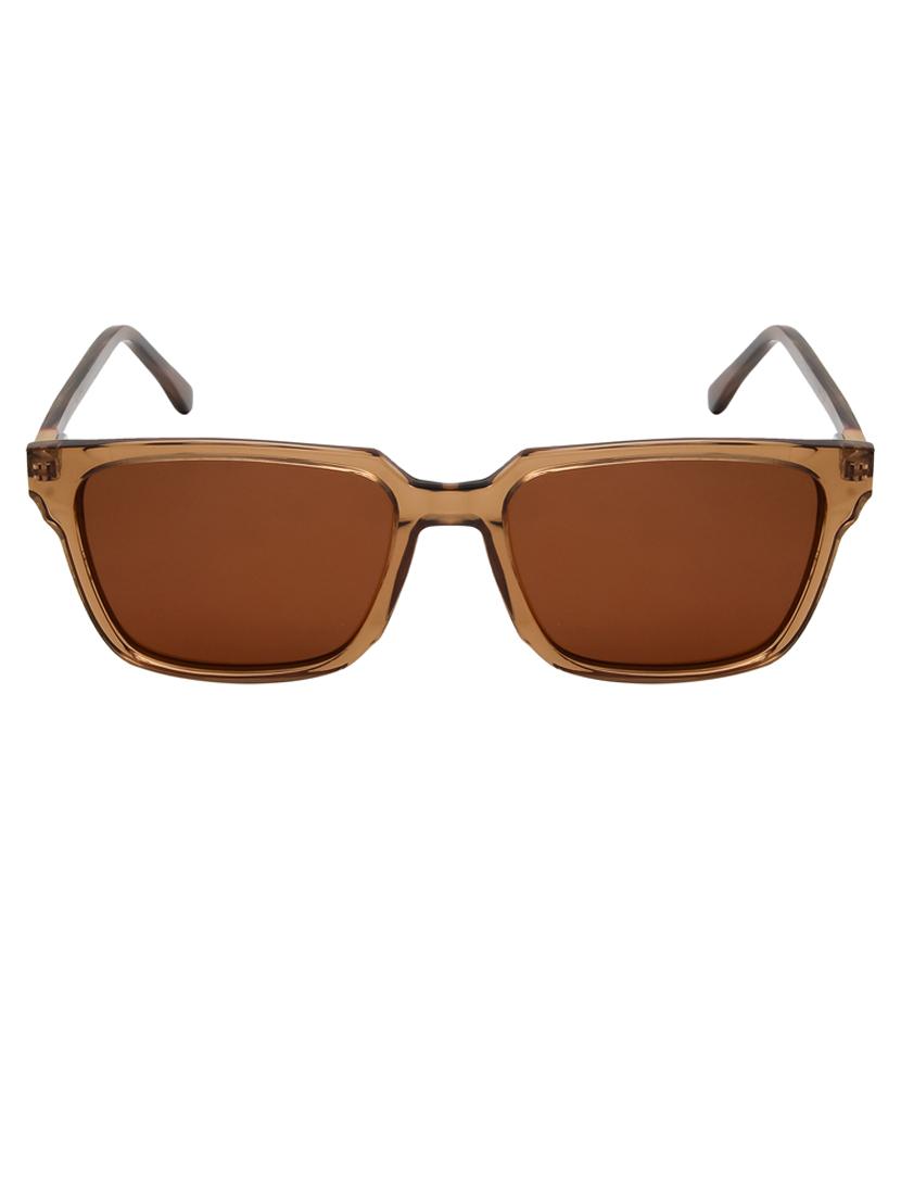 ted-smith unisex brown premium italian acetate sunglasses with  polarized lenses for men & women - 21711880 -  Standard Image - 1